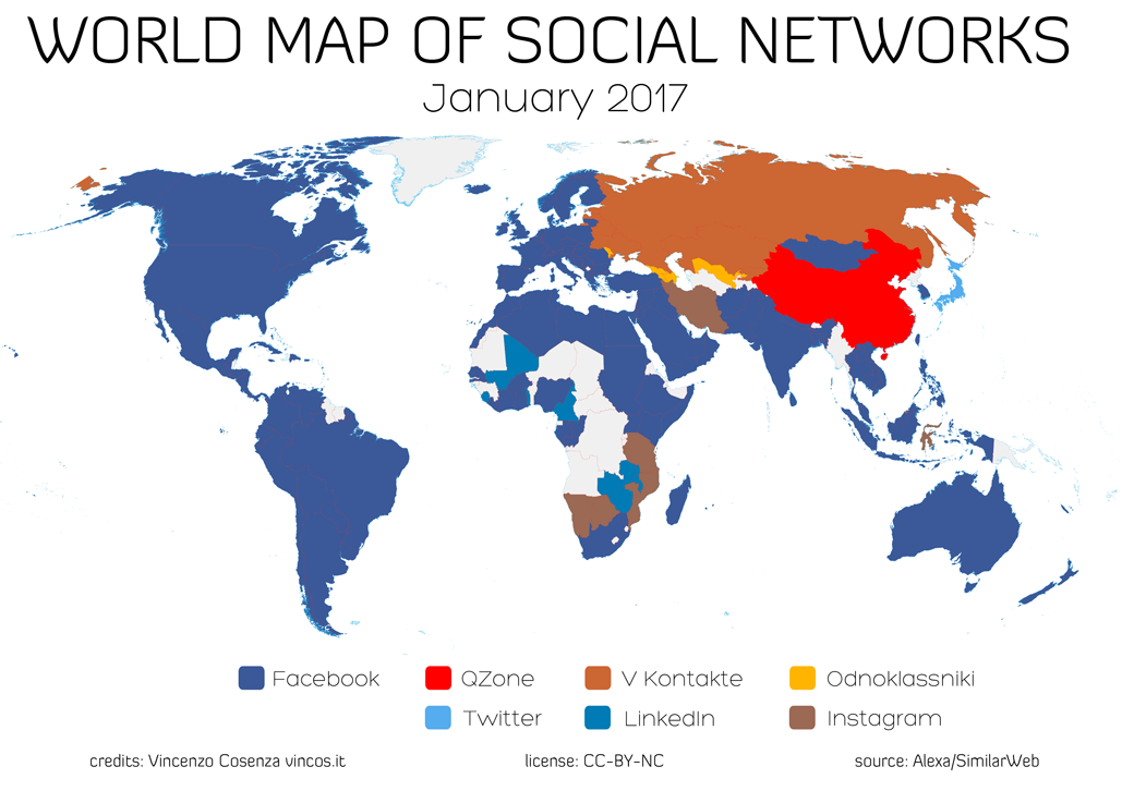 Are You Targeting The Most Popular Social Networks In Your Country?
