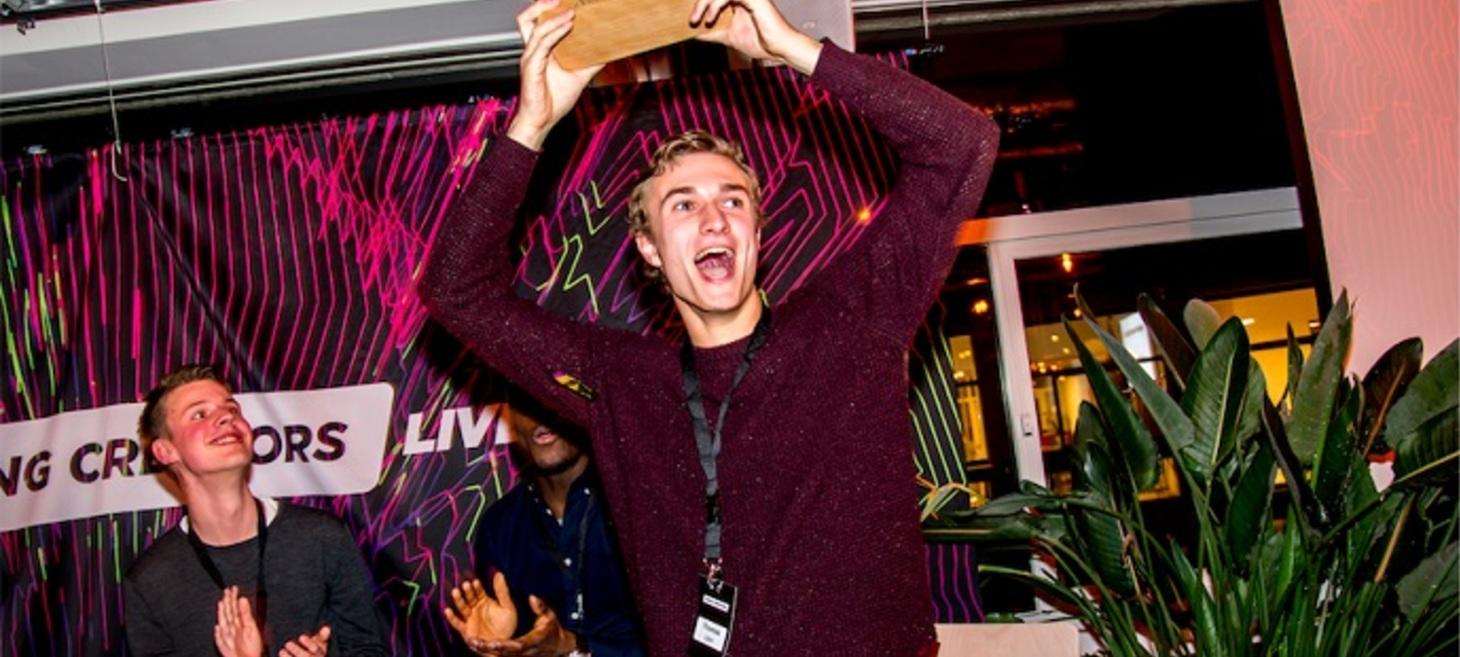 Thomas Lijten is Young Creator of the year