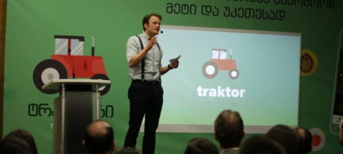 Dutch-Georgian startup launches innovative agriculture app Traktor