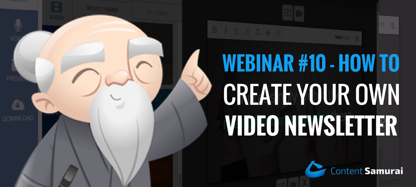 How To Create Your Own Video Newsletter