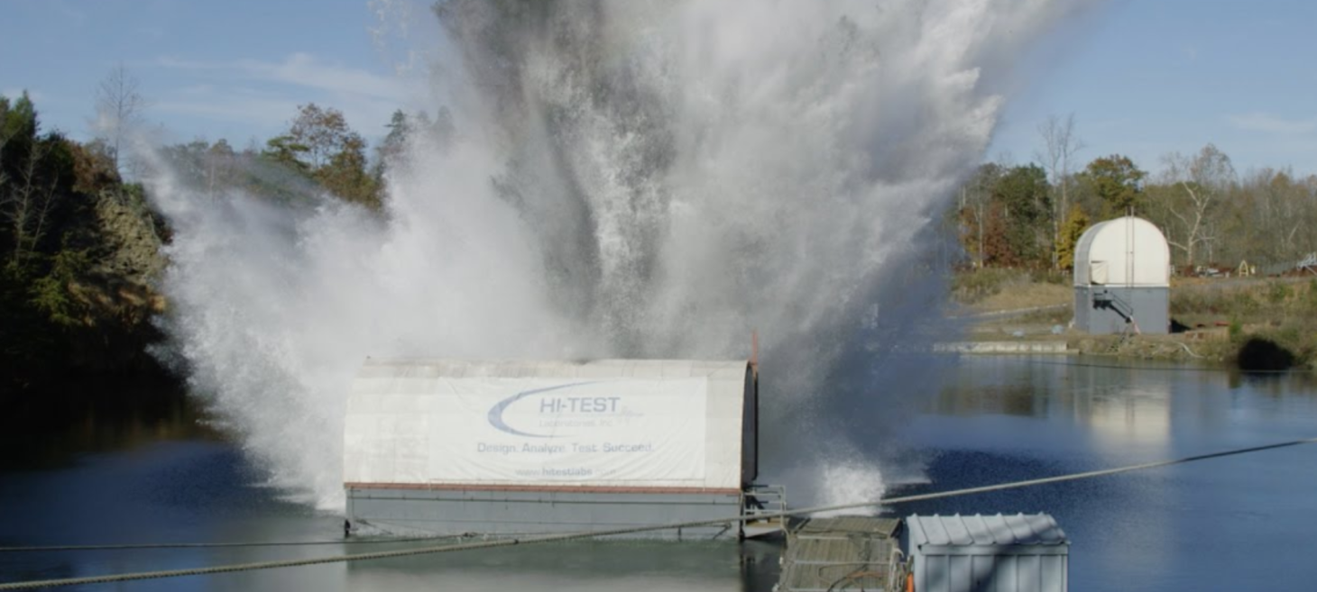 Watch AWS shock test its Snowball Edge data storage box with underwater explosives | VentureBeat | Cloud | by Jordan Novet