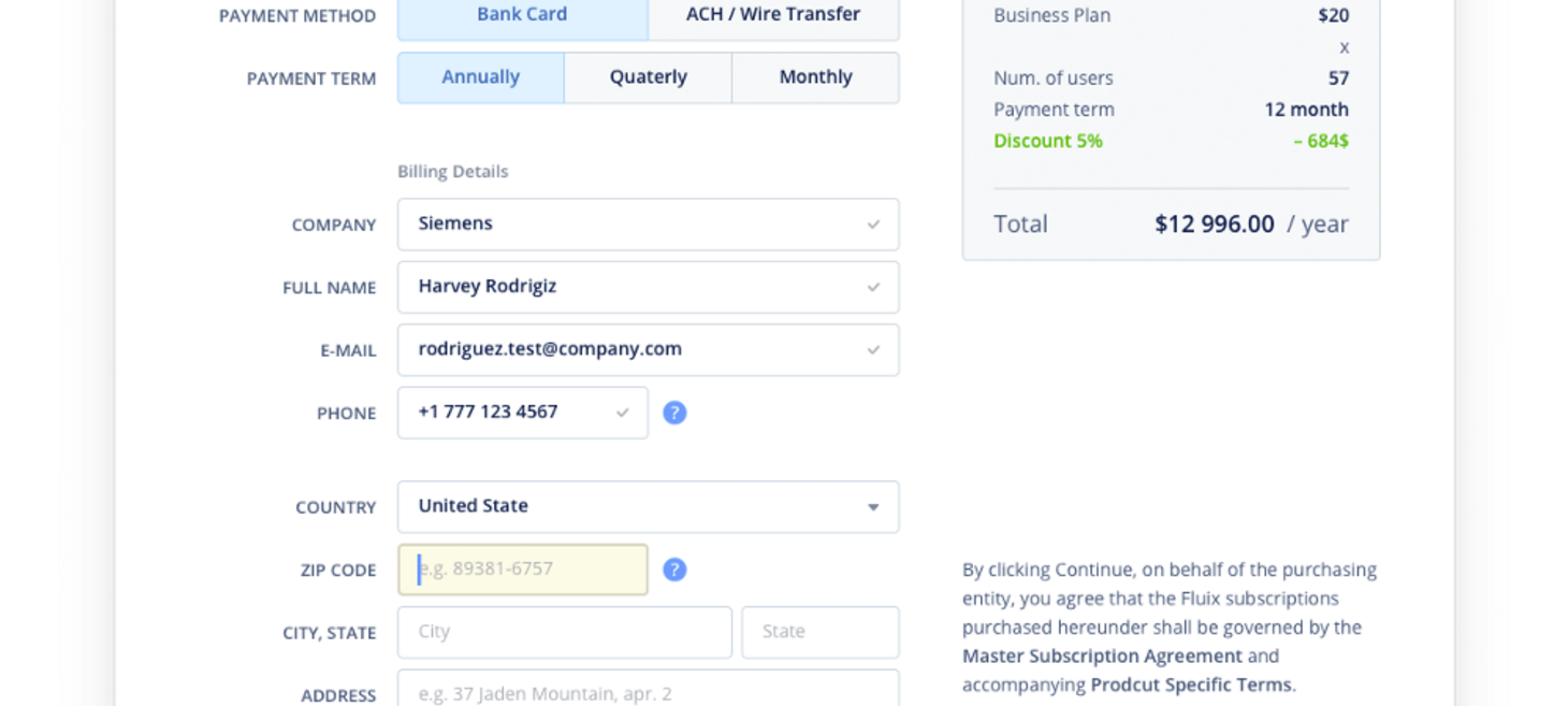 Streamlining the Checkout Experience.
