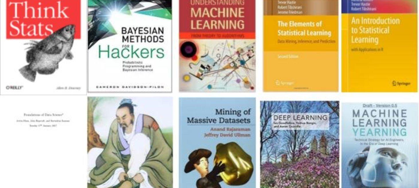 10 Free and Legal Books for Machine Learning and Data Science