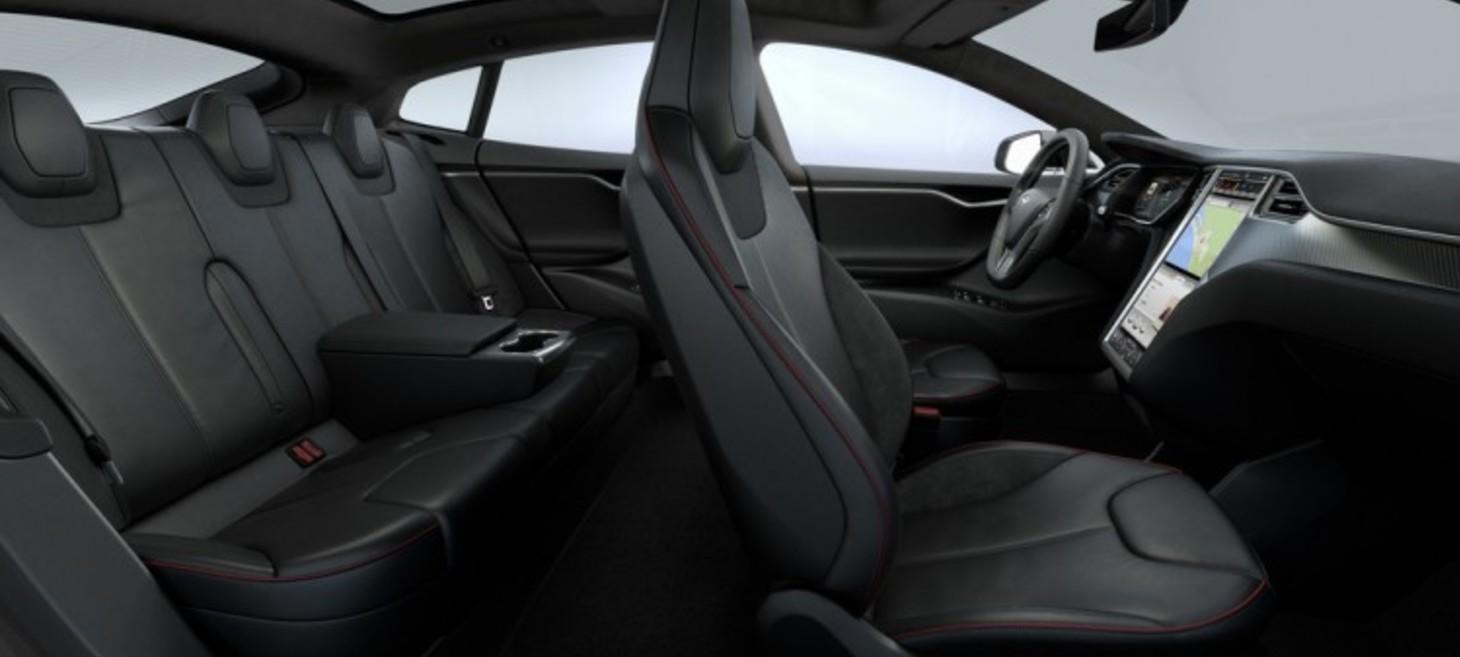 Tesla Model S Gets Rear Seat Console With Storage & Two Cupholders