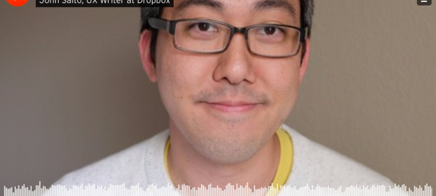 Dropbox’s John Saito on the role of writing in experience design