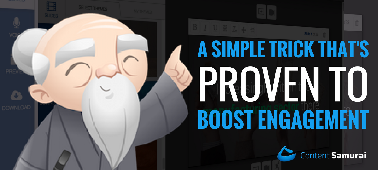 A Simple Trick That’s Proven To Boost Engagement