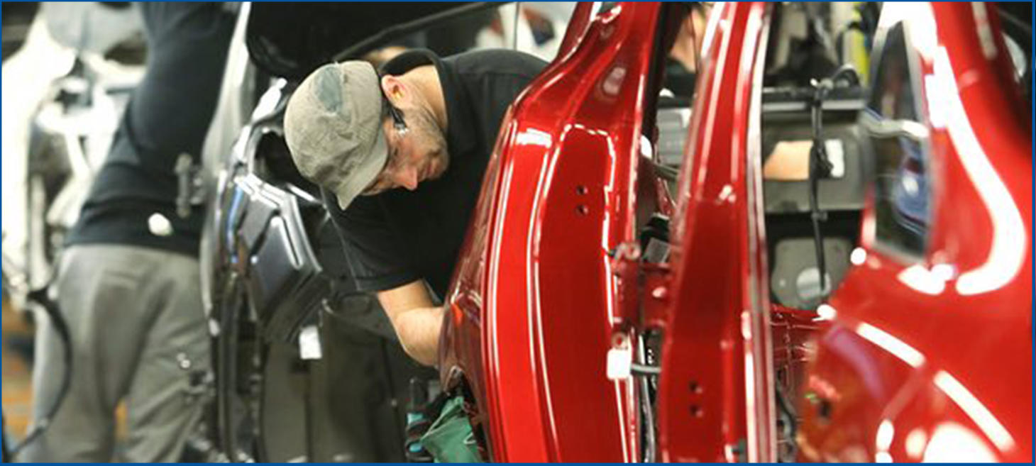 UK car production falls at fastest rate in more than two-and-a-half years