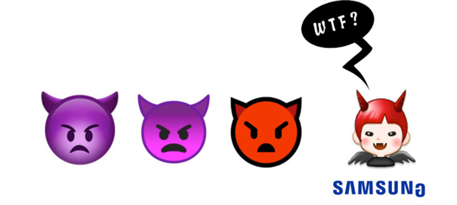 Samsung’s Bizarre Emojis