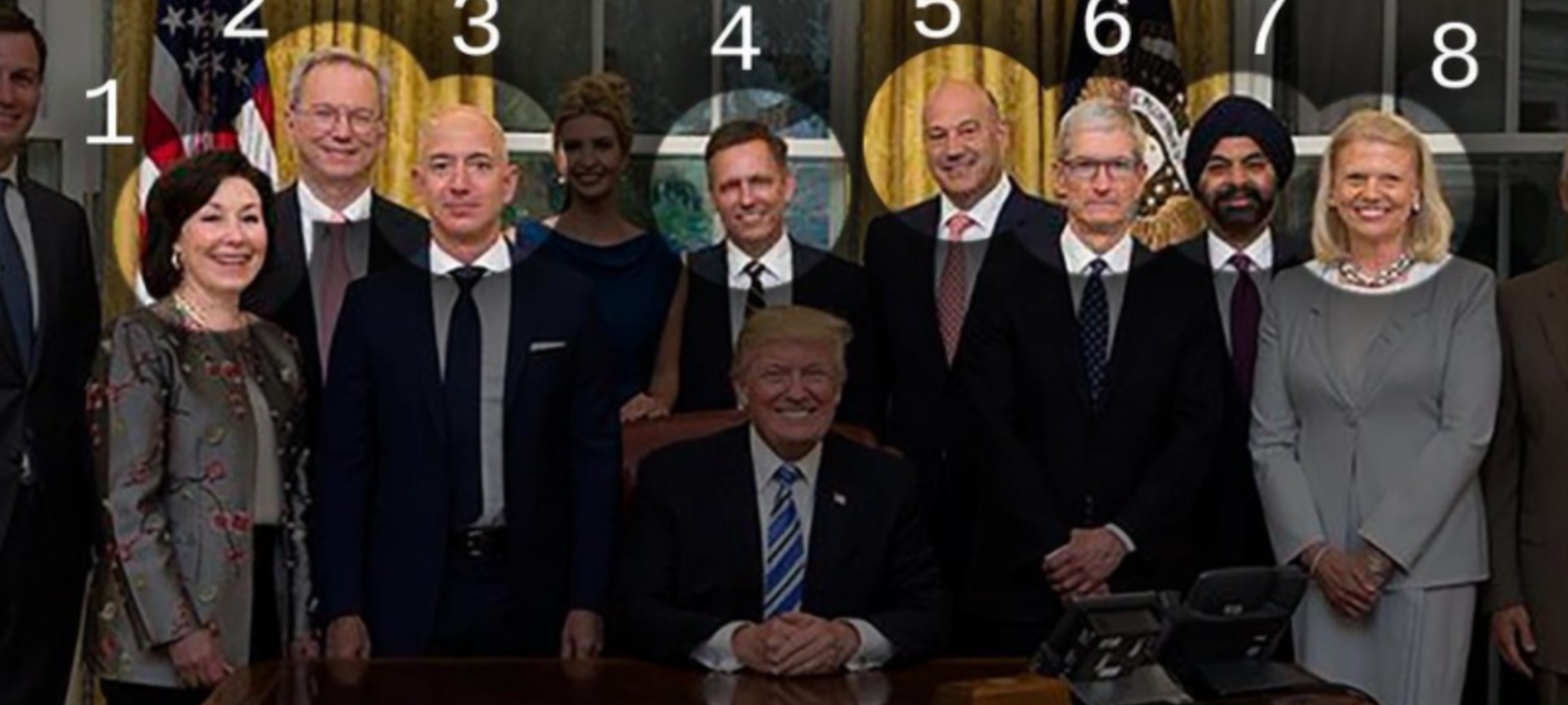 Why some of the biggest tech leaders met with Trump - Axios