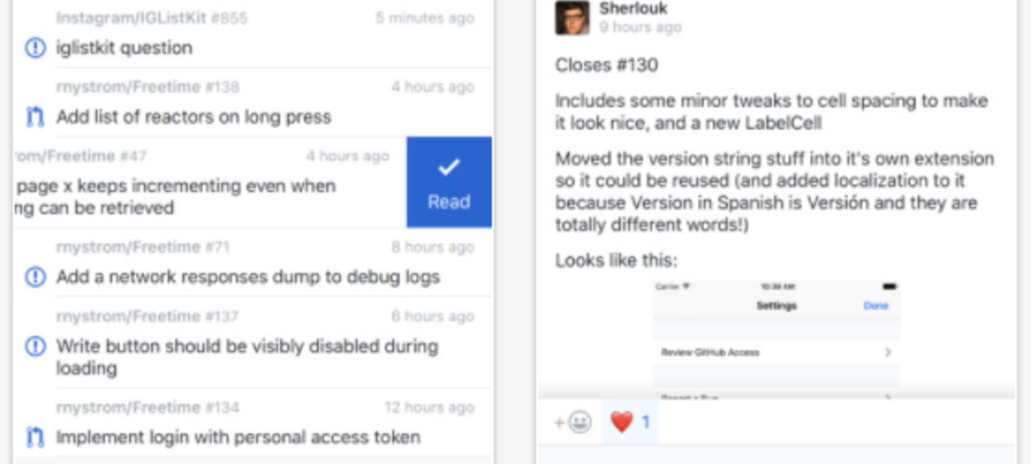 Freetime — GitHub open source project manager