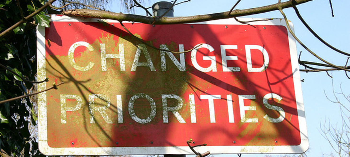 Re-Prioritize or Die!