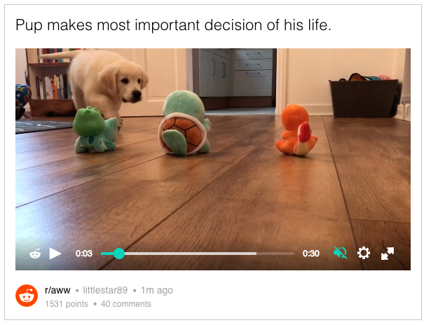 Reddit Allows Users To Upload Videos