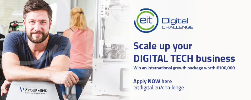 EIT Digital Challenge 2017 gives tech scaleups the chance to become a true European player