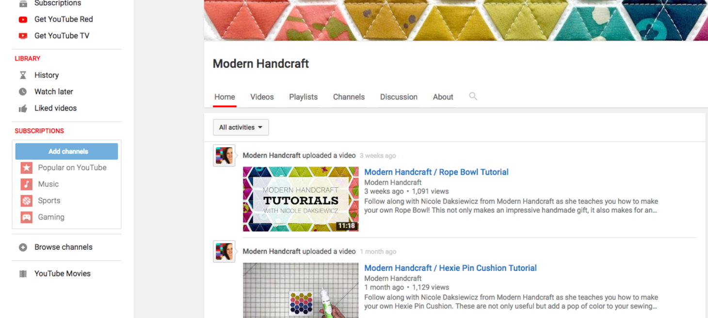 YouTube Tutorials on Hexis, Rope Bowls and more!