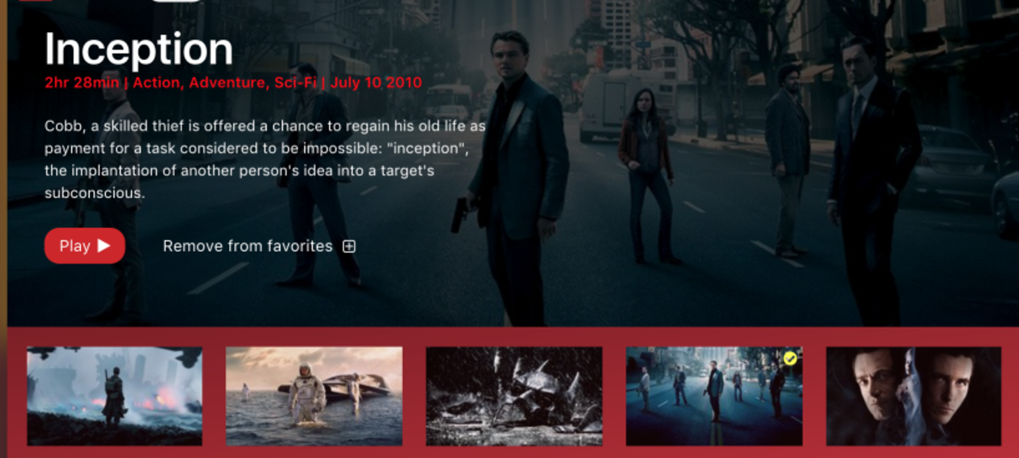 Building a movie app interface with Vue.js