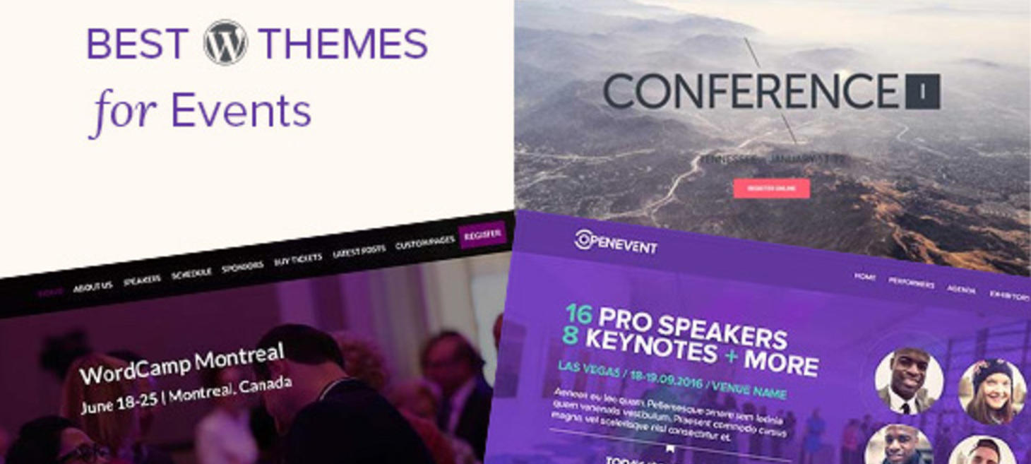 24 Best WordPress Themes for Events (2017)