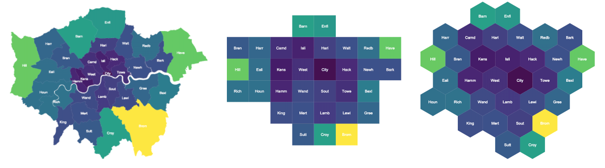 Algorithmic tesselation with hexmapr