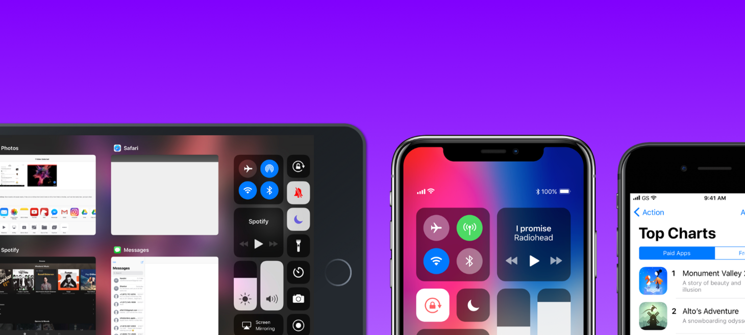 An analysis of the interactions on iOS 11