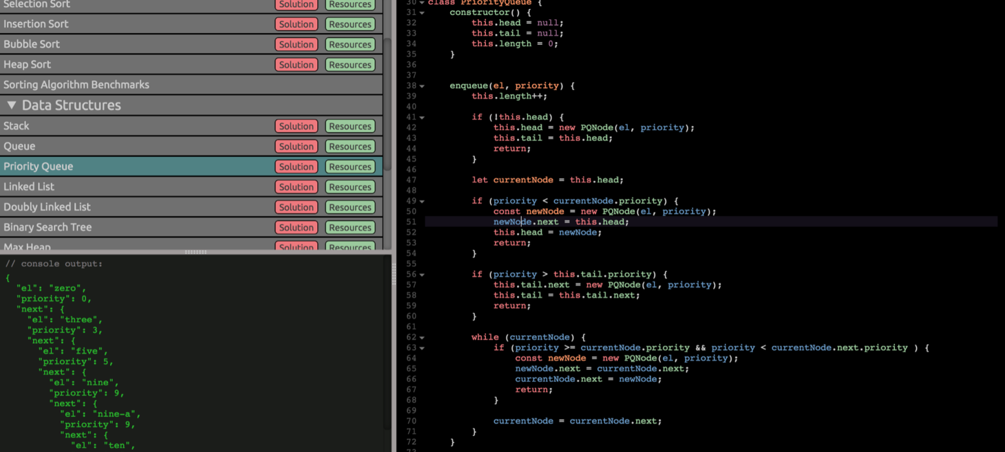 I built an app that makes learning algorithms and data structures way more fun