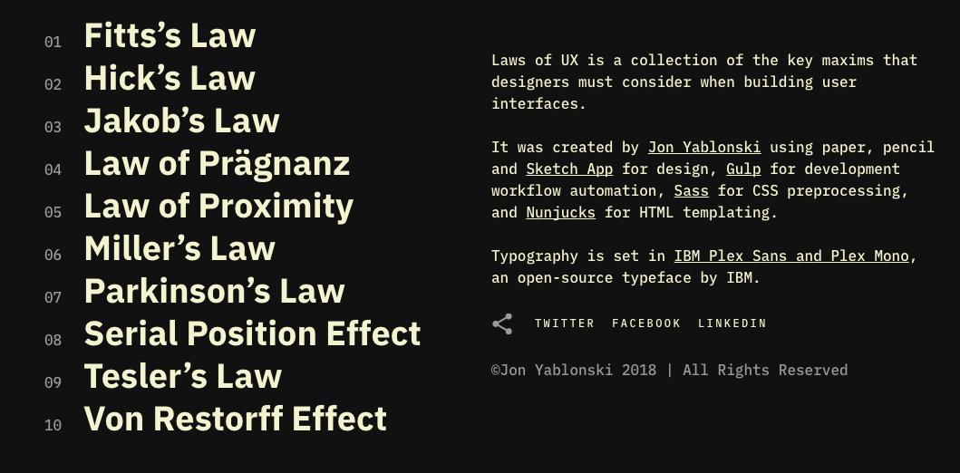 Laws of UX ๐