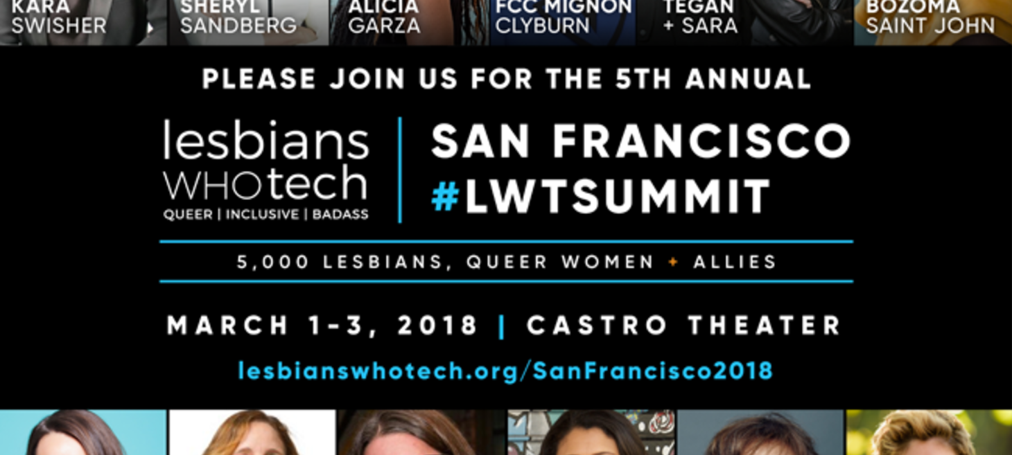 Argo Collective will be at Lesbians Who Tech - San Francisco Summit 2018 - Mar 1-3!