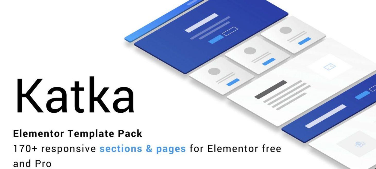Katka Elementor Template Pack
