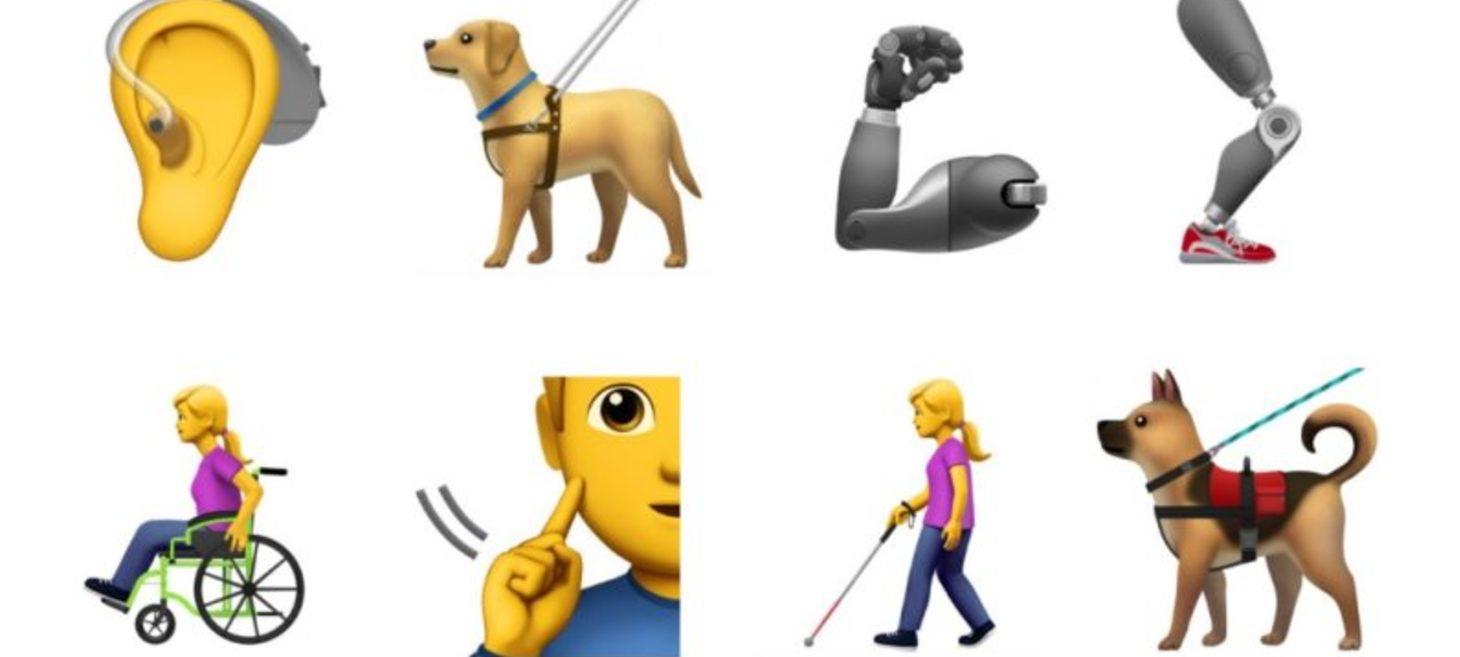 Apple Proposes New Accessibility Emoji to Include Guide Dogs and Prosthetic Limbs