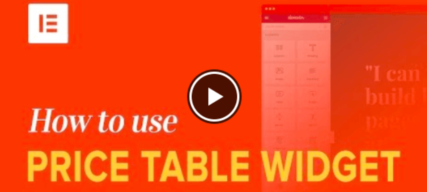 10 Unique Price Table Examples for WordPress Using Elementor