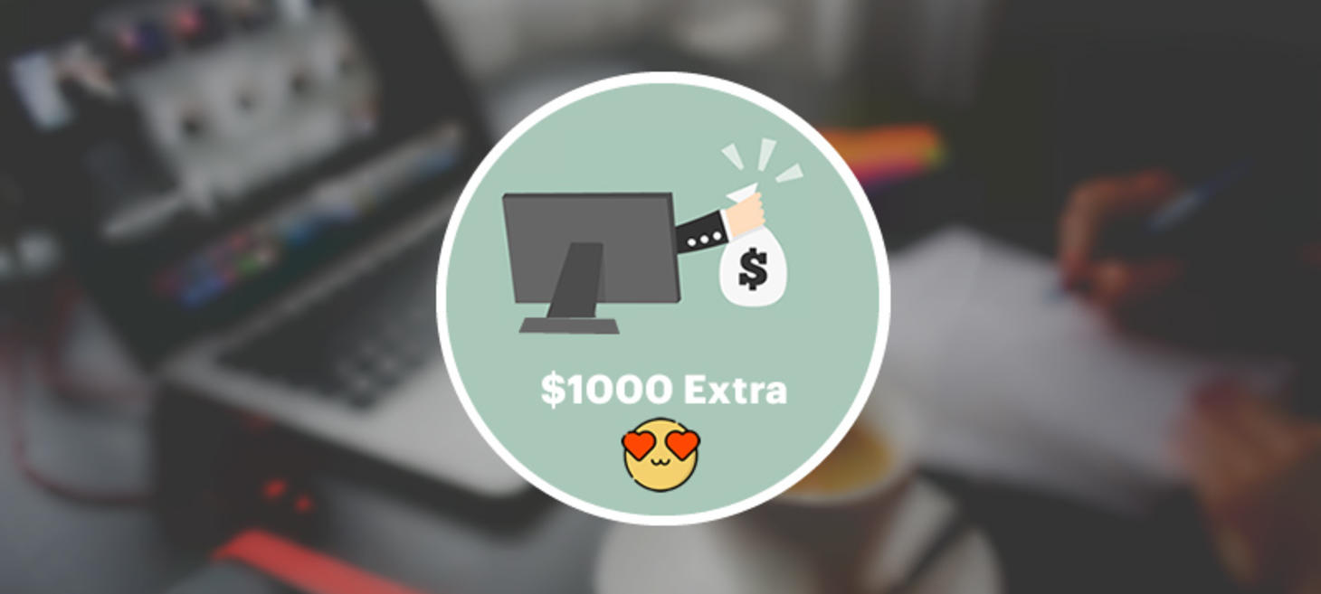 I Make $1000/Month Outside My Job. You Can Too! This Is How