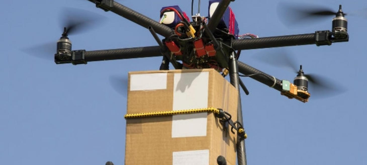 This Dutch startup uses blockchains, drones and droids to transport and deliver packages