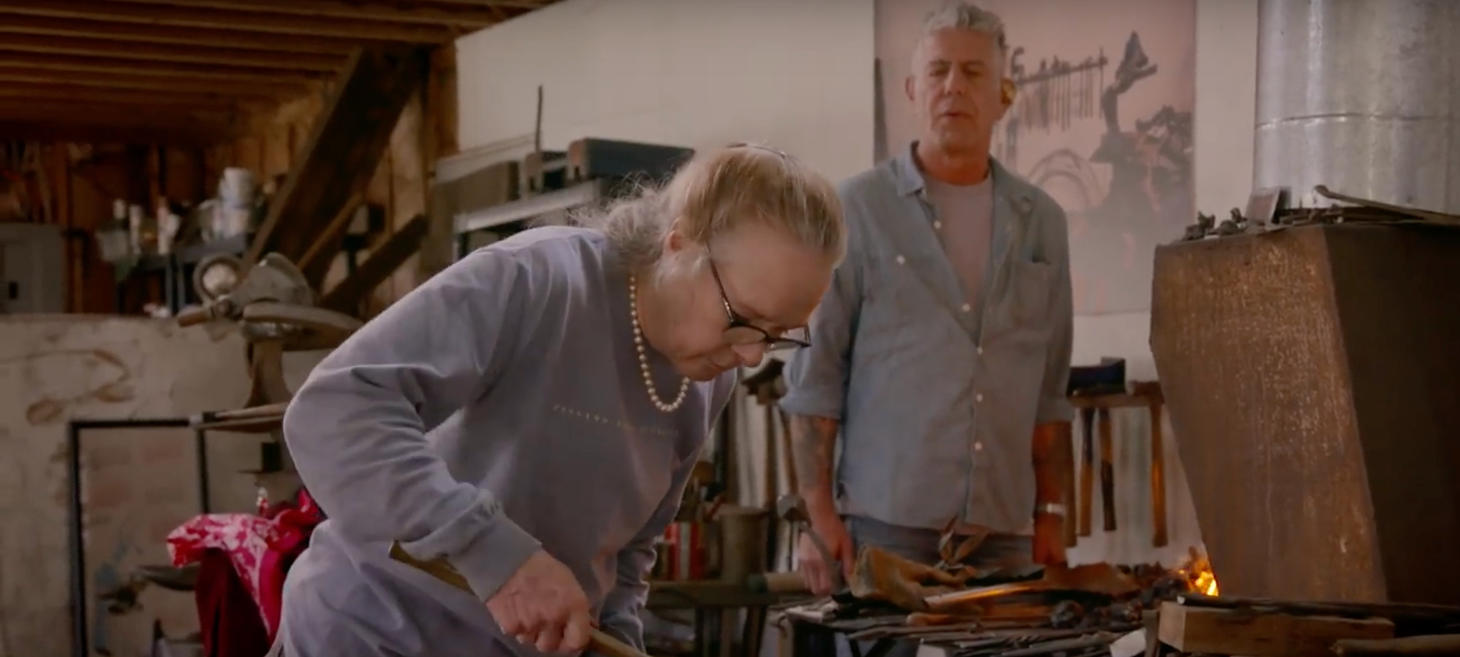 Anthony Bourdain's "Raw Craft" with Elizabeth Brim