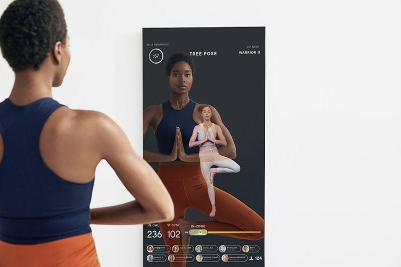 MIRROR - the nearly invisible interactive home gym