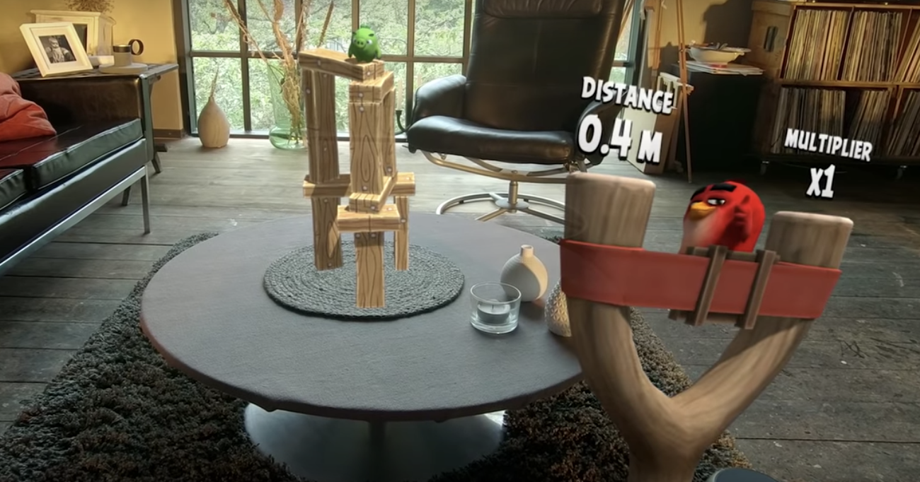 Coming for Magic Leap One: Angry Birds FPS: First Person Slingshot