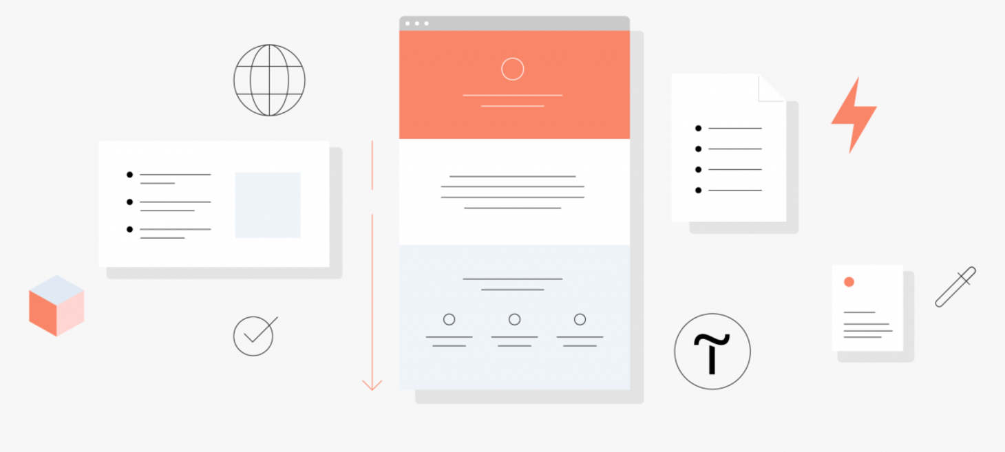 How to use icons on a landing page