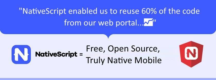 Join us for the NativeScript 5.0 Launch