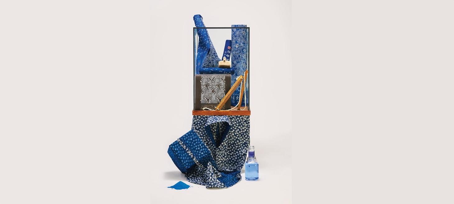 'How a Japanese Craftsman Lives by the Consuming Art of Indigo Dyeing'