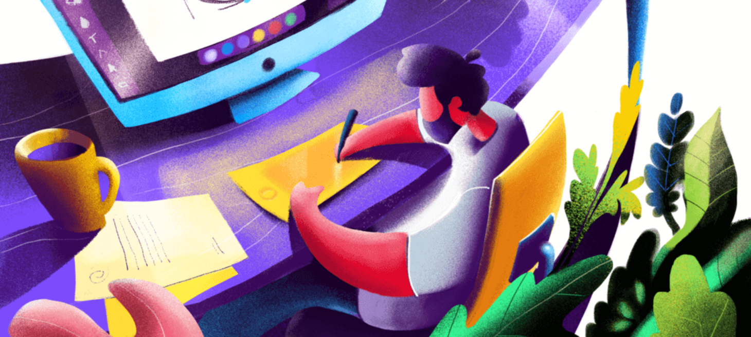 Illustration Inspiration - 25 Digital Artworks Showing Design Process