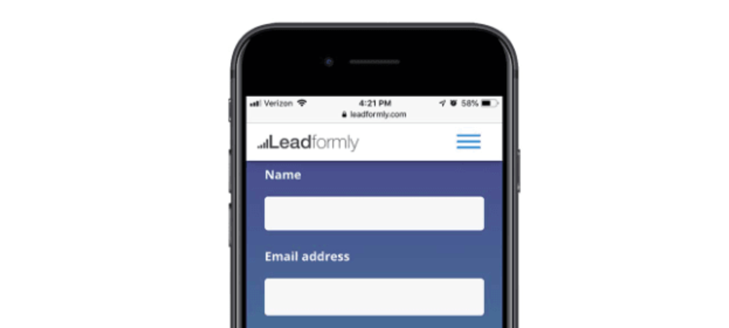 How to Increase Mobile Engagement with Simpler Contact Forms