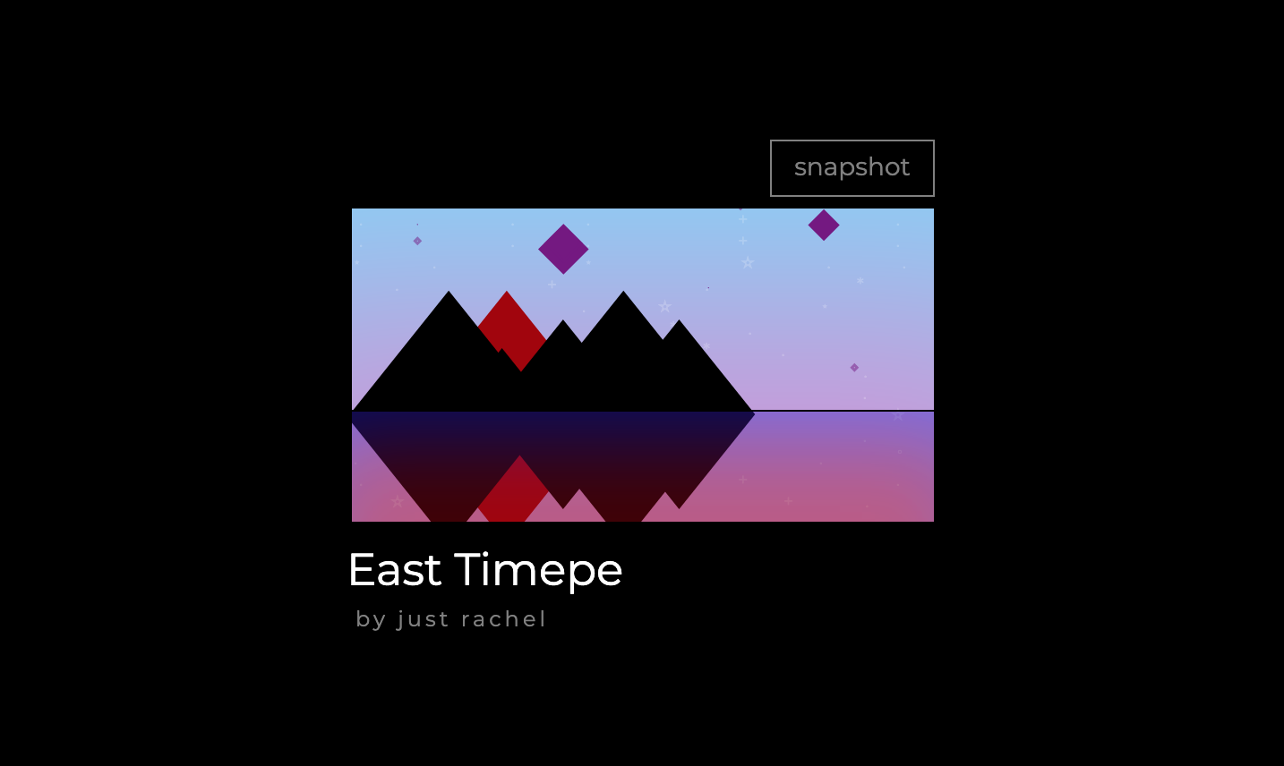 Random landscape generator