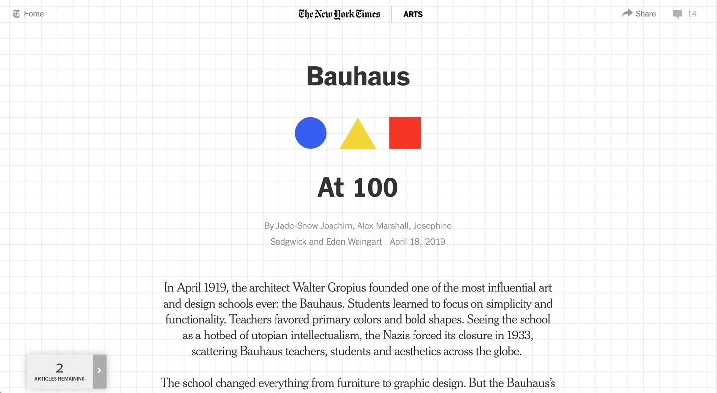 Bauhaus at 100