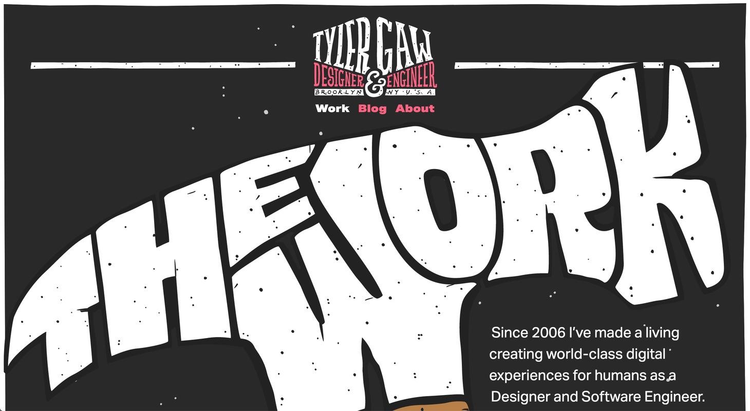 Tyler Gaw - Personal Site