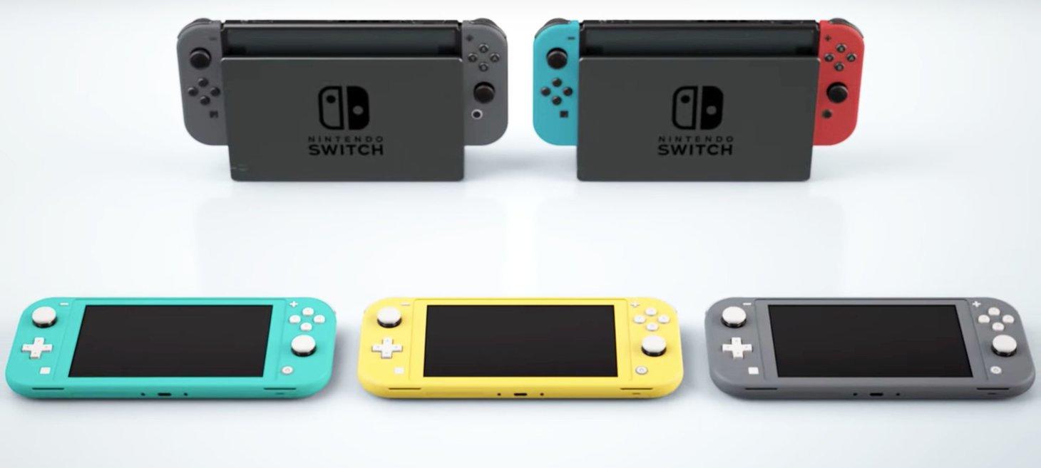 Nintendo Switch Lite 首度公開影片