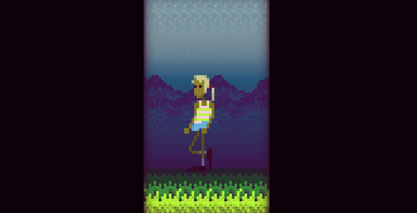 Pure CSS pixel art animation