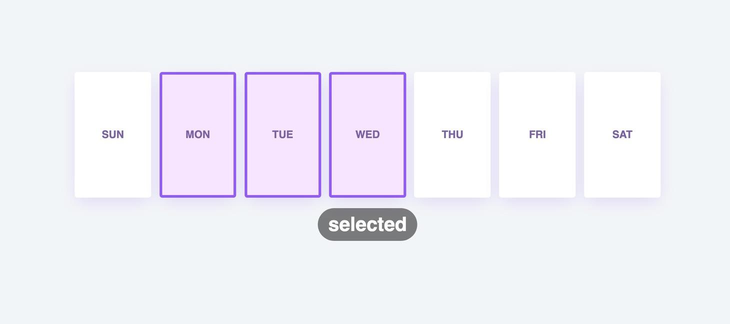 Design Your Week RxJS