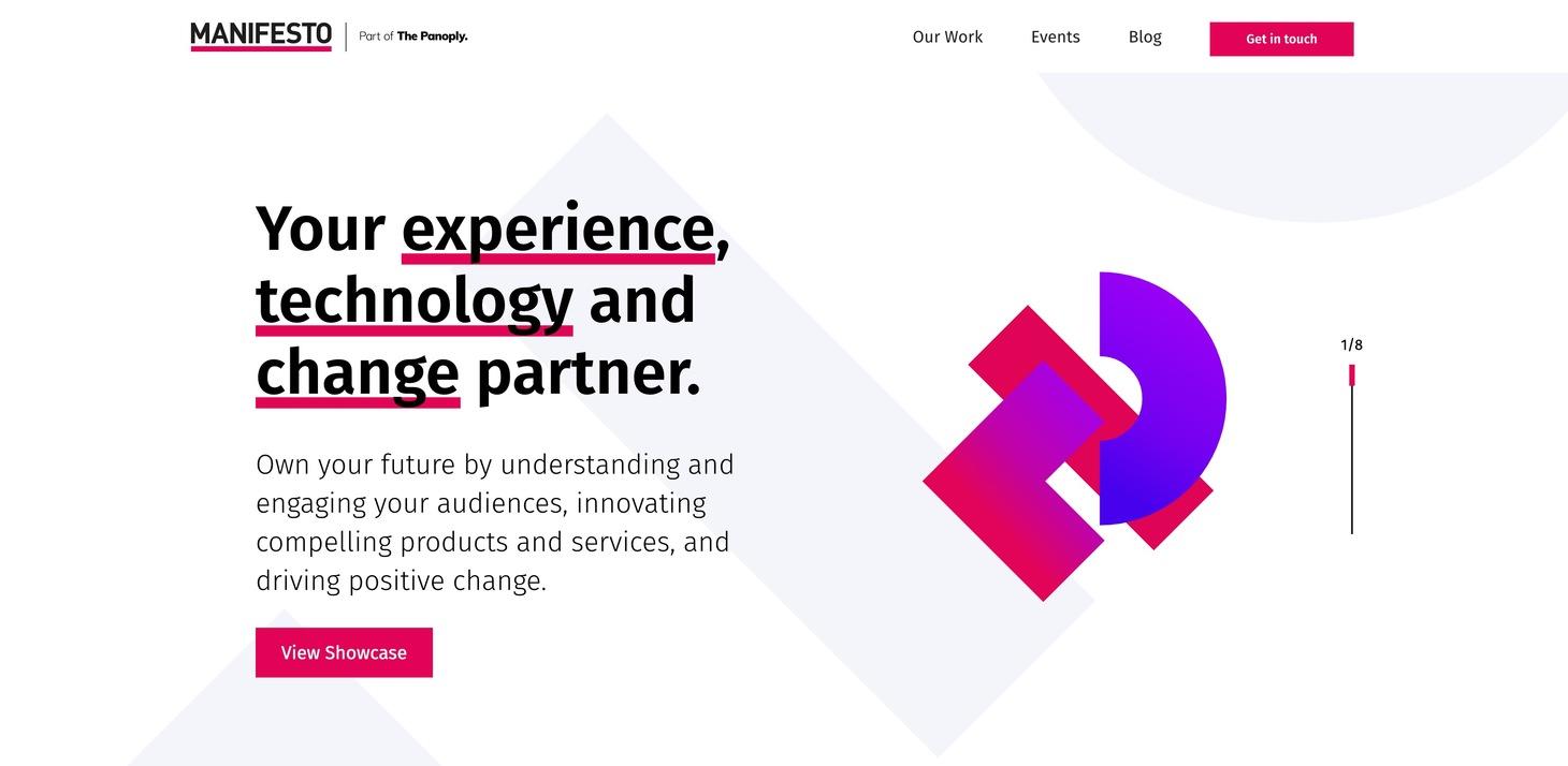 Manifesto - Agency Site