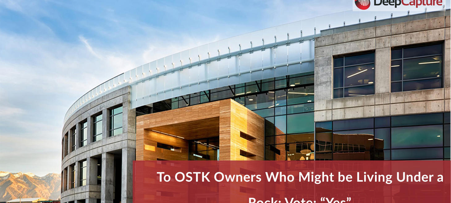 To OSTK Owners Who Might be Living Under a Rock: Vote “YES”