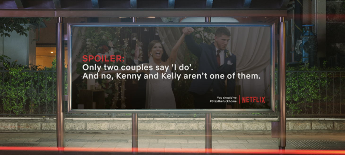 Netflix Outdoor Advert By Miami Ad School: The Spoiler Billboard