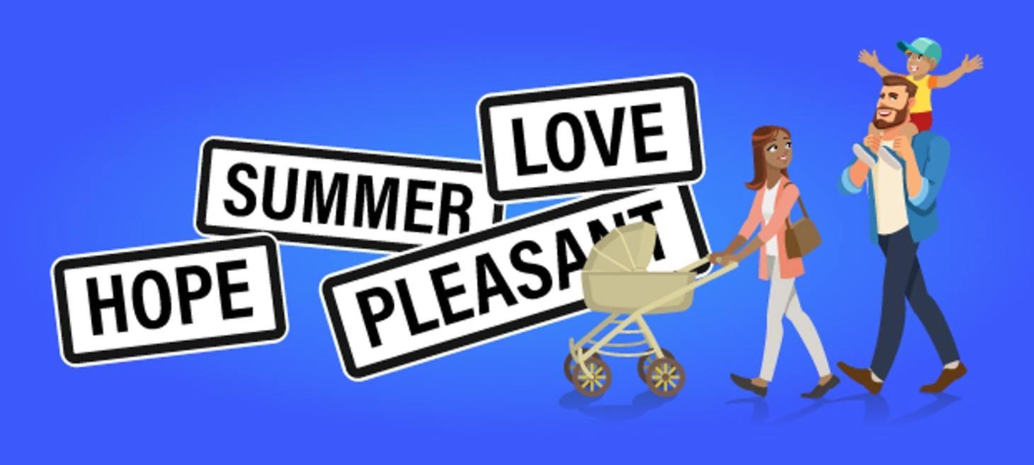 Could living on a street with a happy name add value to your property?