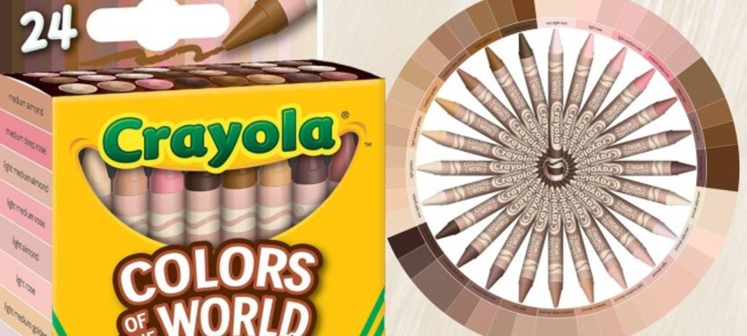 Crayola launches skin tone crayons so 'all kids can colour themselves'
