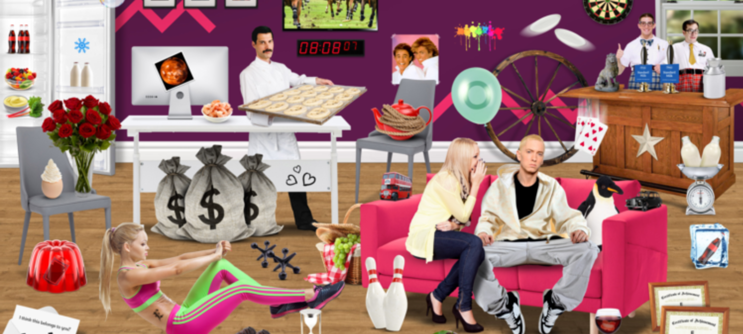 Picture quiz: Can you find the chocolates and sweets in this picture?